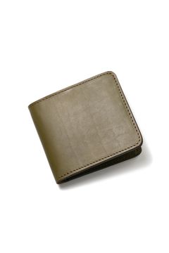 LEATHER VOYAGE SHORT WALLET [VERDE] | ショートウォレット (二つ折り) / オリーブ