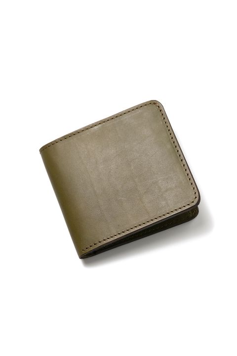 LEATHER VOYAGE SHORT WALLET [VERDE] | ショートウォレット (二つ折り) / オリーブ