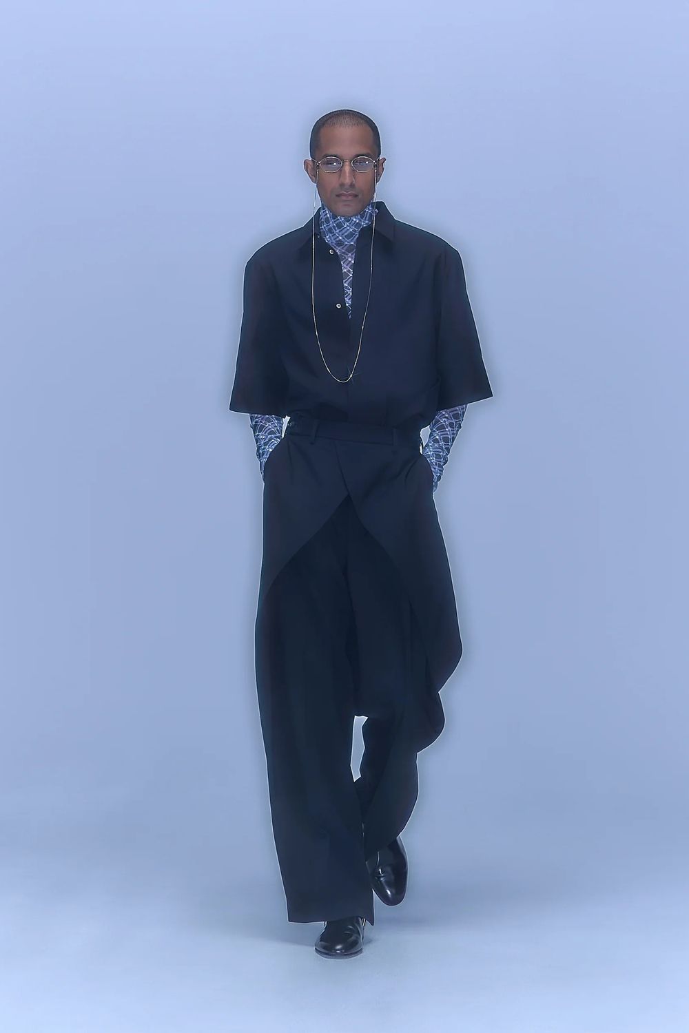 【26SS / 予約受付中】Dia Tailored Trousers [black] - ディアテーラードトラウザーズ [ブラック] / SS24BT01