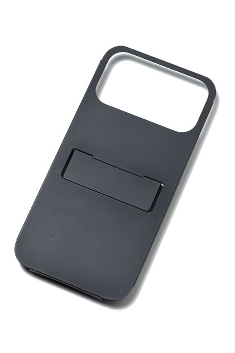 【iPhone17ProMax対応】FLAP series / BLACK MATTE [ブラックマット] / スタンド付きiPhone17ProMaxケース