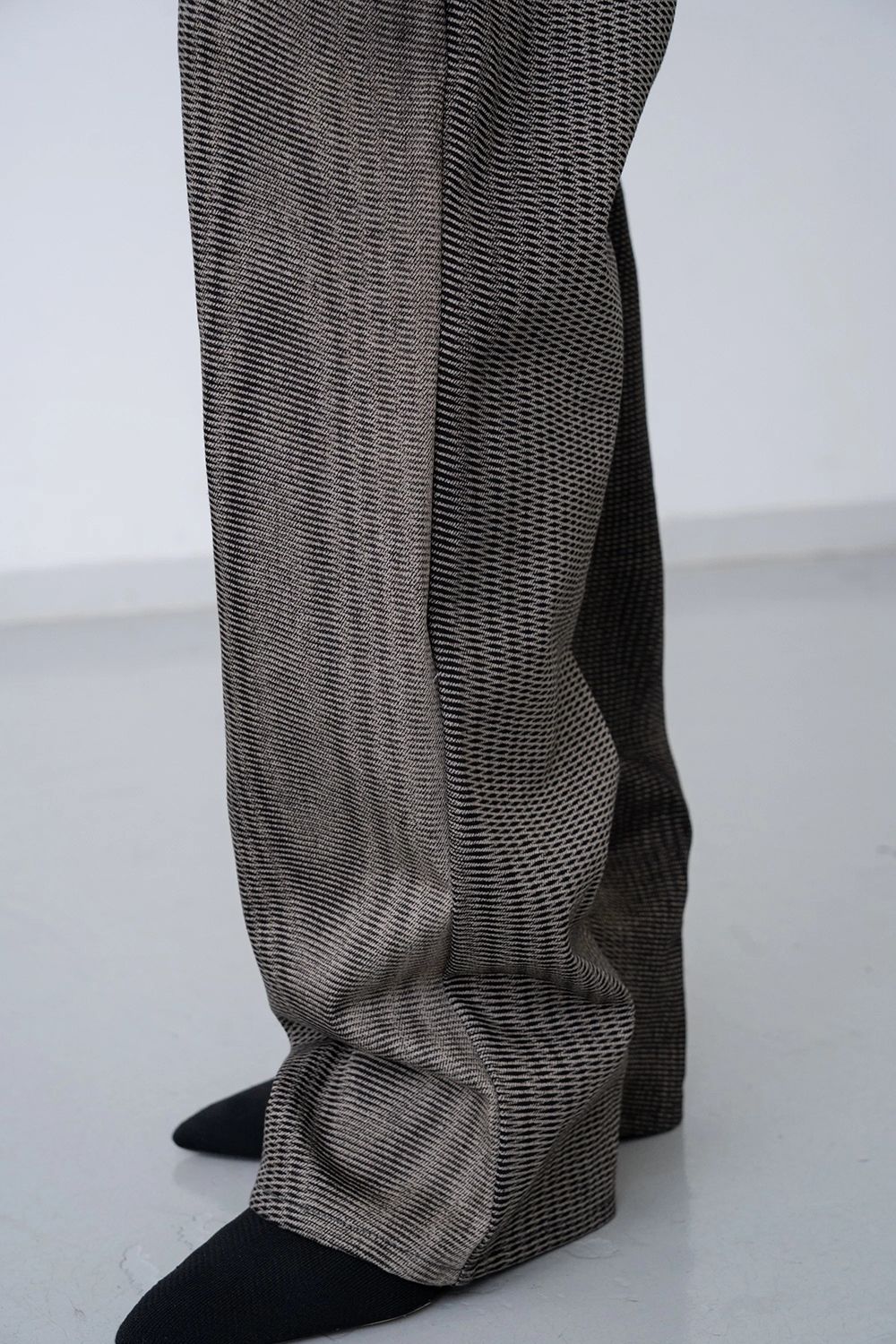 【26AW / 予約受付中】Mirage Denim - straight [black]  - ミラージュデニム - ストレート [ブラック] / FW26BT04