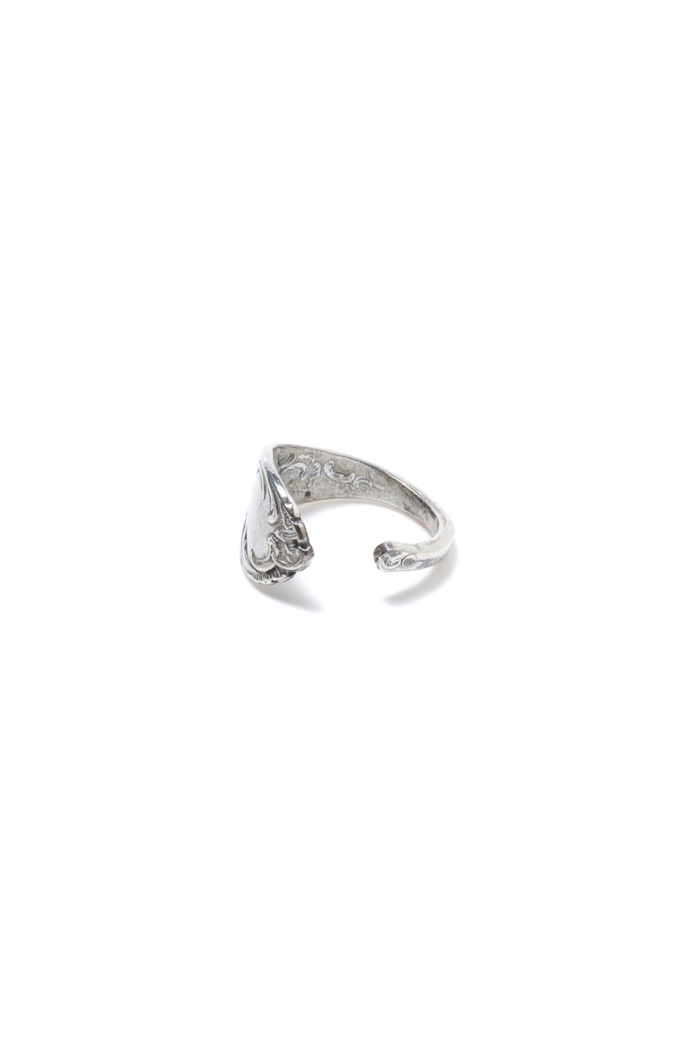 【1点もの】RELIEF SUGAR SPOON RING / レリーフシュガースプーンリング [SV]
