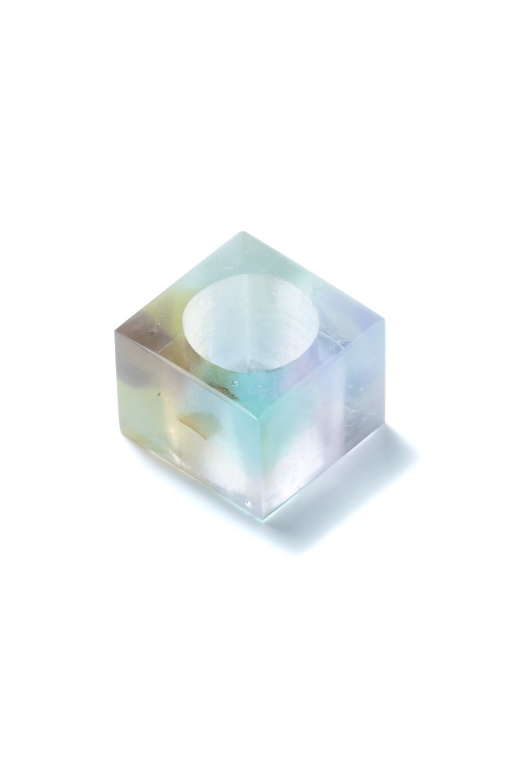 CUBE rainbow Ring / キューブレインボーリング