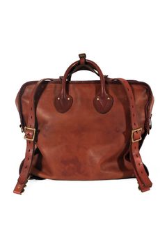 【25SS予約受付中｜12/17まで】LEATHER OFFICER 3WAY BAG | オフィサーバッグ