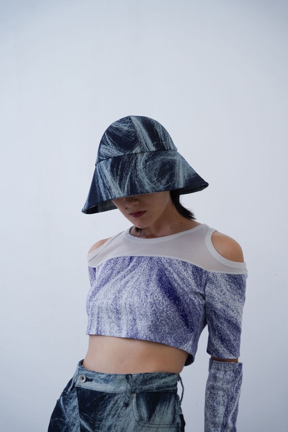 【24SS】Aerial Hat poil [black] - エアリアルハットポワル [ブラック] / SS24AC04
