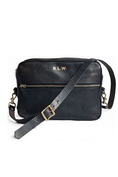【ラスト1点 / 25SS】レザーワンダーショルダーバッグ [ブラック] / LEATHER  WANDER SHOULDER BAG [BLACK]