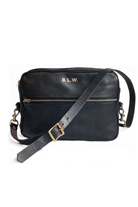 【ラスト1点 / 25SS】レザーワンダーショルダーバッグ [ブラック] / LEATHER  WANDER SHOULDER BAG [BLACK]