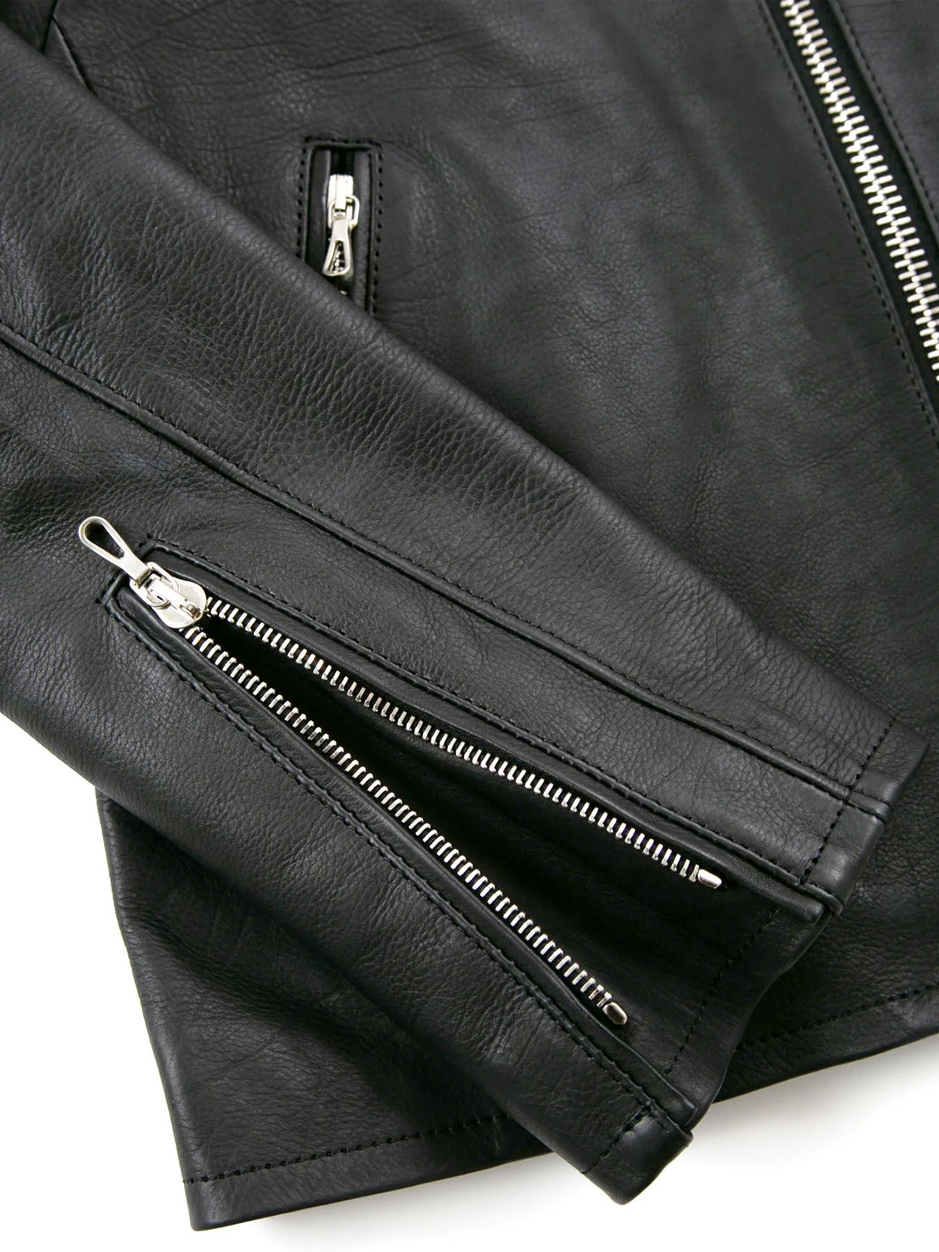 【予約品 10月12日(日) 締切】Oil Calfskin Single Riders / オイルカーフ シングルライダース / SLATER