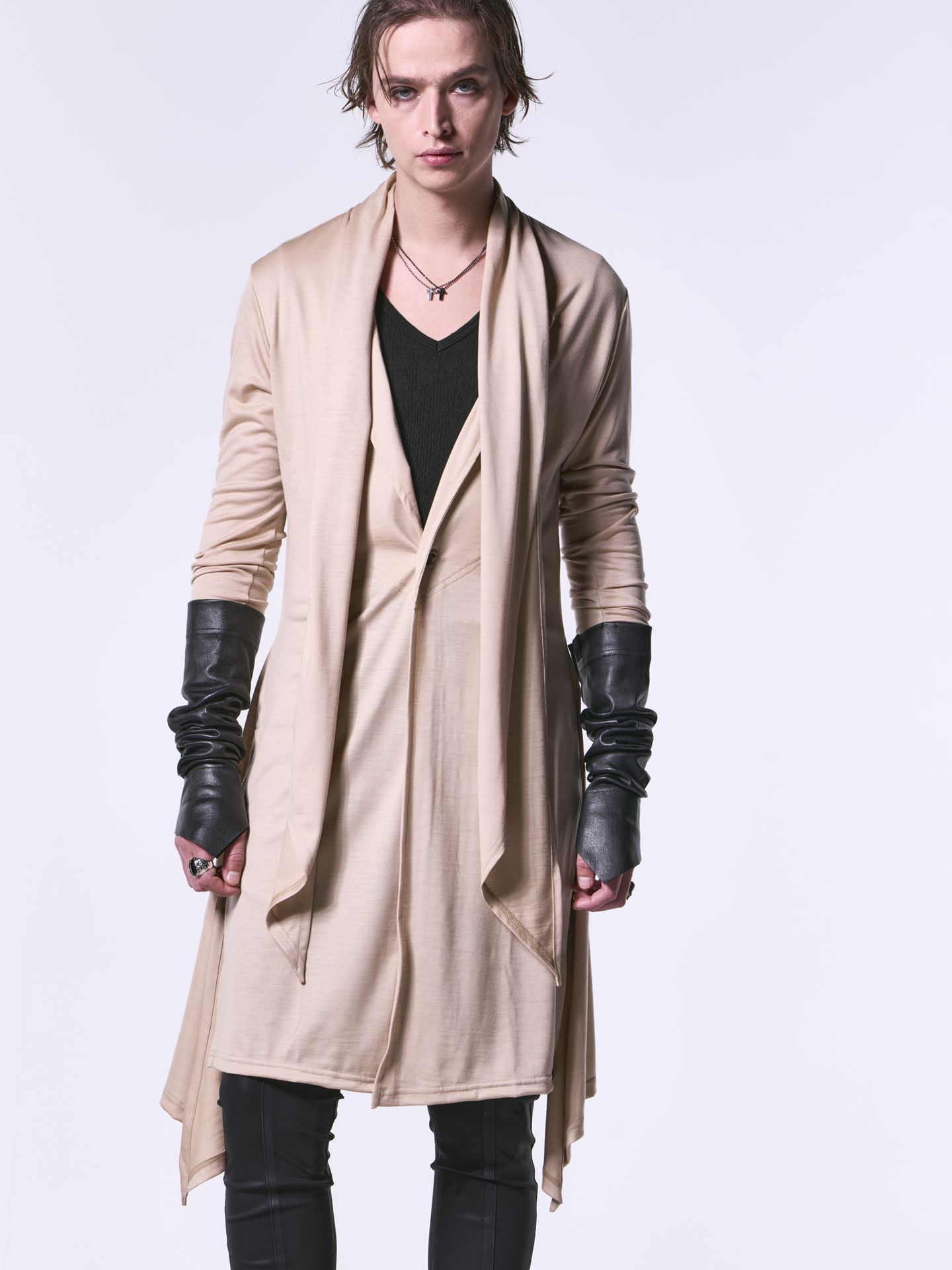 《予約品 》 StoalCardigan / ストールカーディガン / ベージュ
