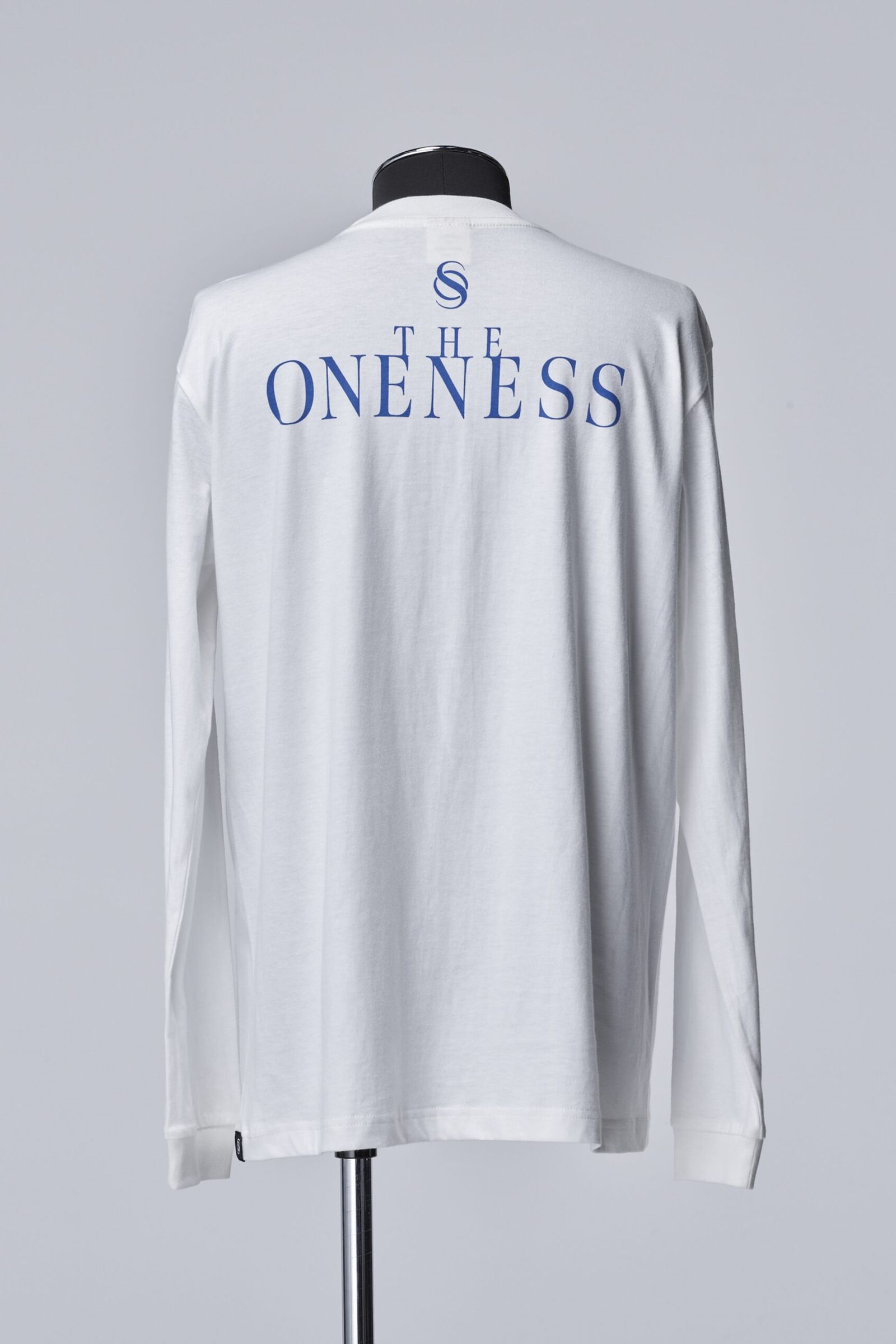 《予約》 UKRAINE-CharityLongSleevesT-Shirt / ホワイト 【THE ONENESS】 10月以降入荷予定
