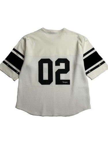《予約品8月31日 23時55分締め》 FOOTBALL TEE A / Tシャツ / ホワイト 【roarguns 】 2024年3月入荷予定