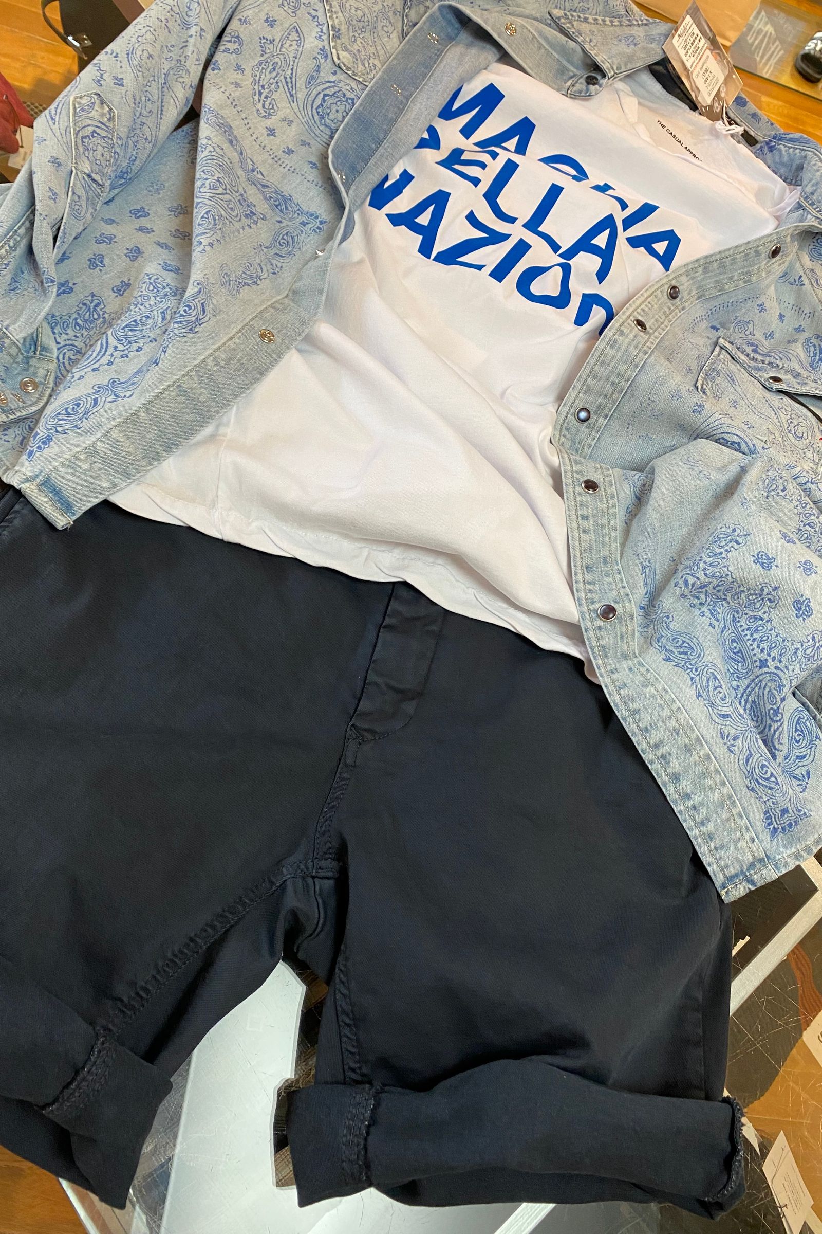 10周年記念復刻モデル MAGLIA(マリア) T-001 Tシャツ  イタリア製【MAGLIA】