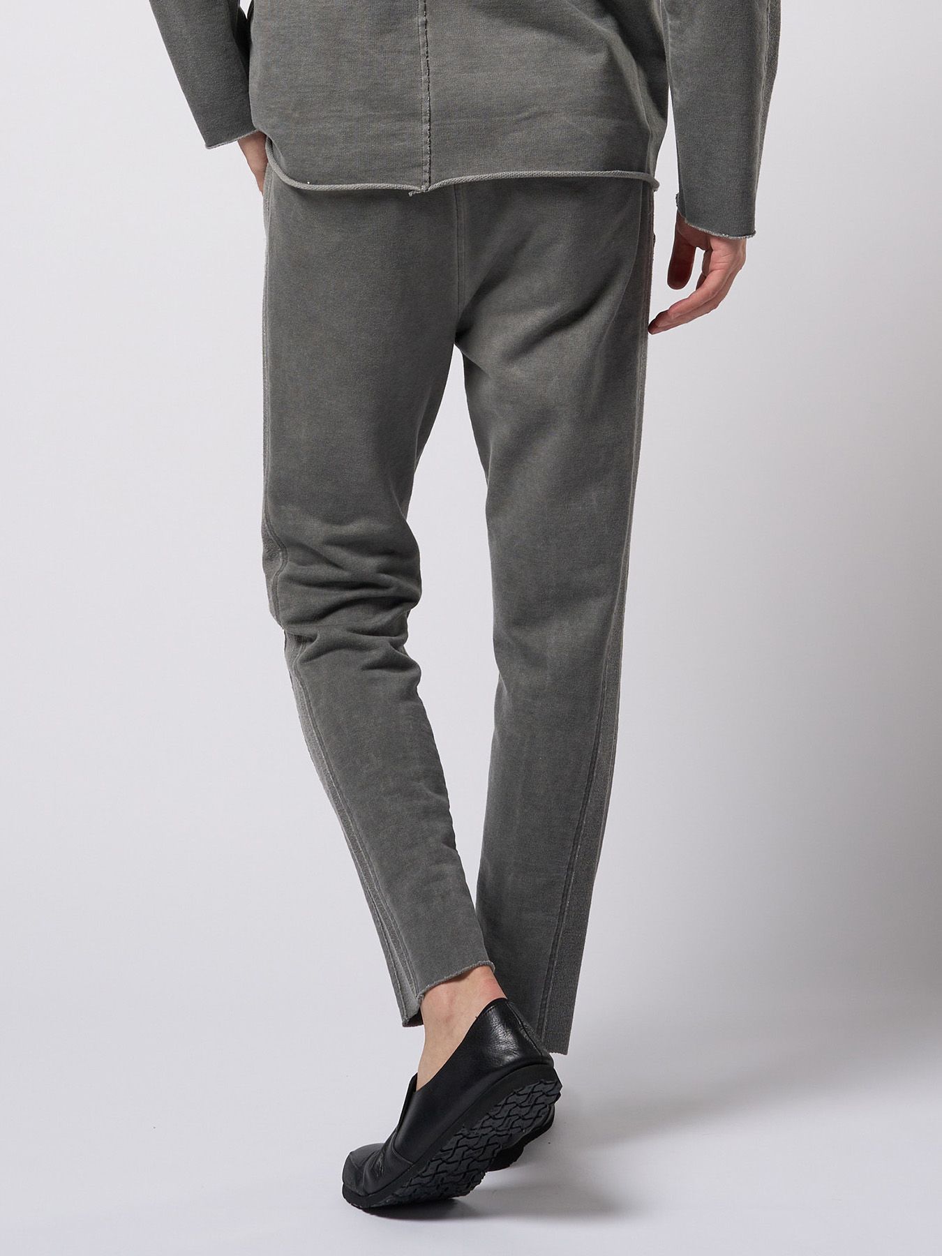 【予約品 9月23日(火) 締切】cut-off sweat pants / カットオフ スウェットパンツ / ダークグレー
