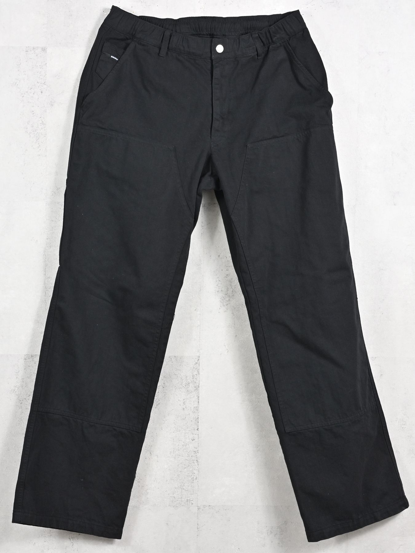 【予約品 11月16日(日) 締切】DOUBLE KNEE PT / ダブルニーワークパンツ / ブラック