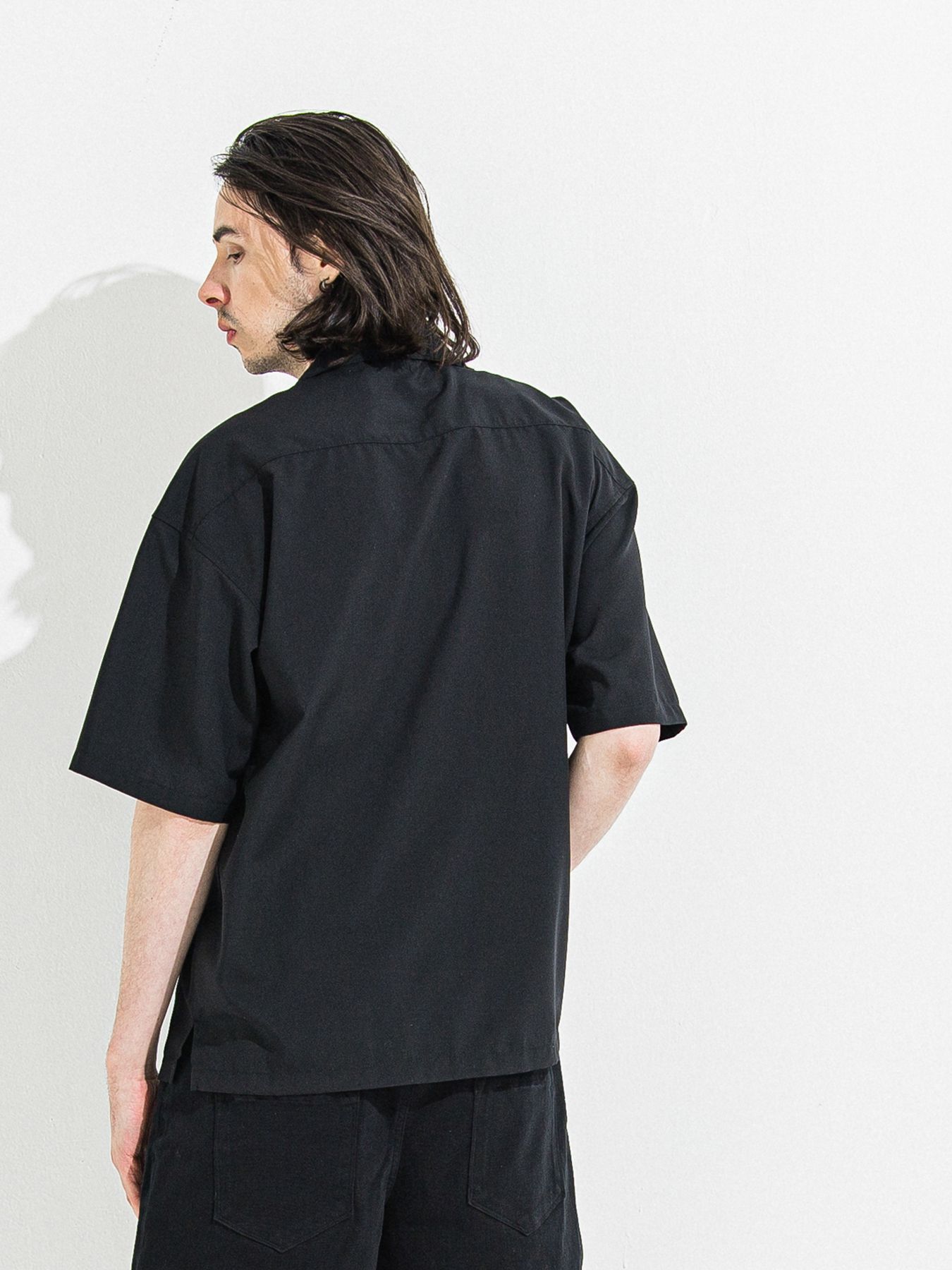 【予約品 】ZACK HALF SHIRT / ザックハーフスリーブシャツ / ブラック