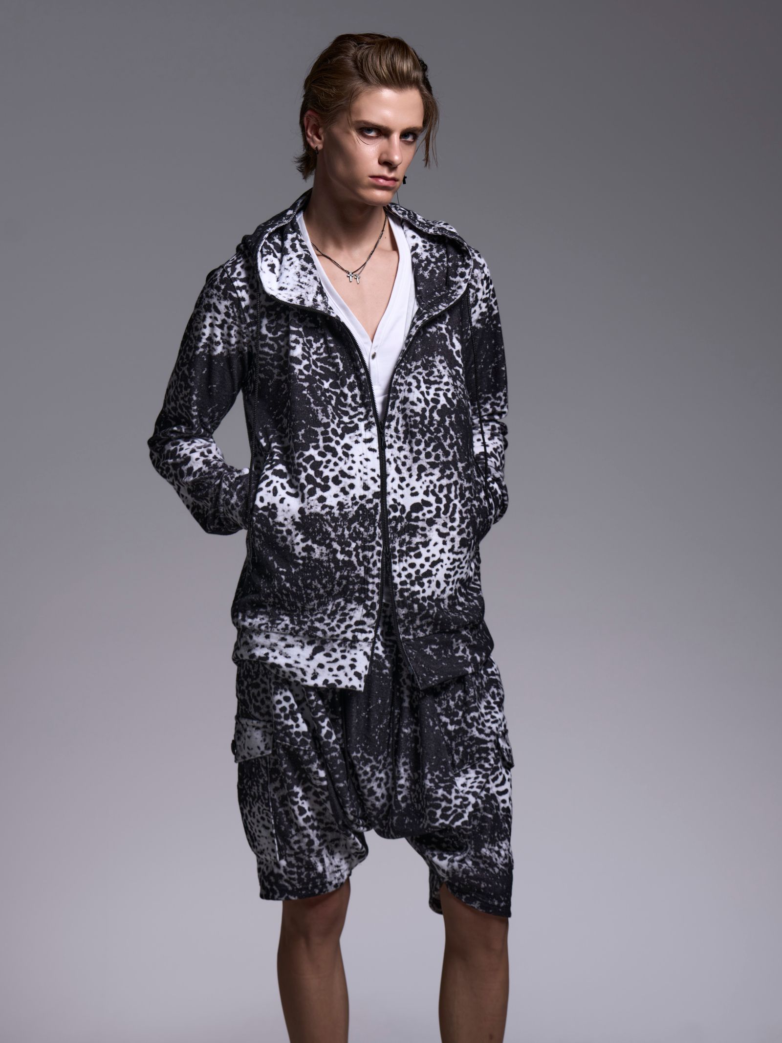 【予約品 1月4日(日) 締切】Sarrouel Shorts / サルエルショーツ / ブラック&グレー