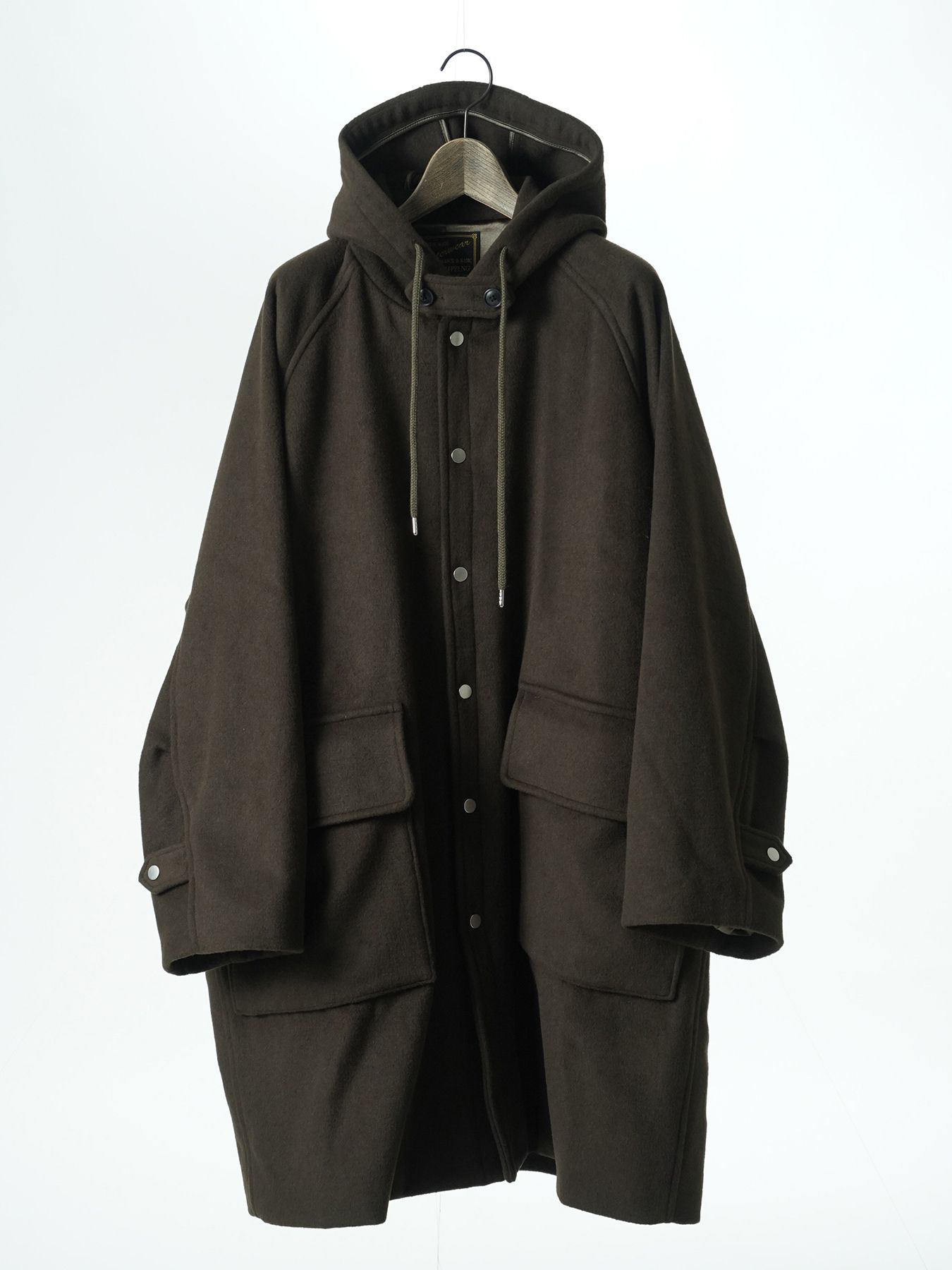 【予約品 5月27日(水) 締切】BURLY-COAT / フードコート / オリーブ