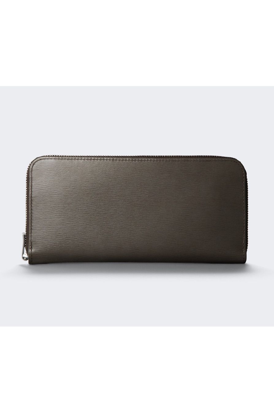 ラウンドL 長財布 Inheritance Leather / Smokey Brown 【aniary】