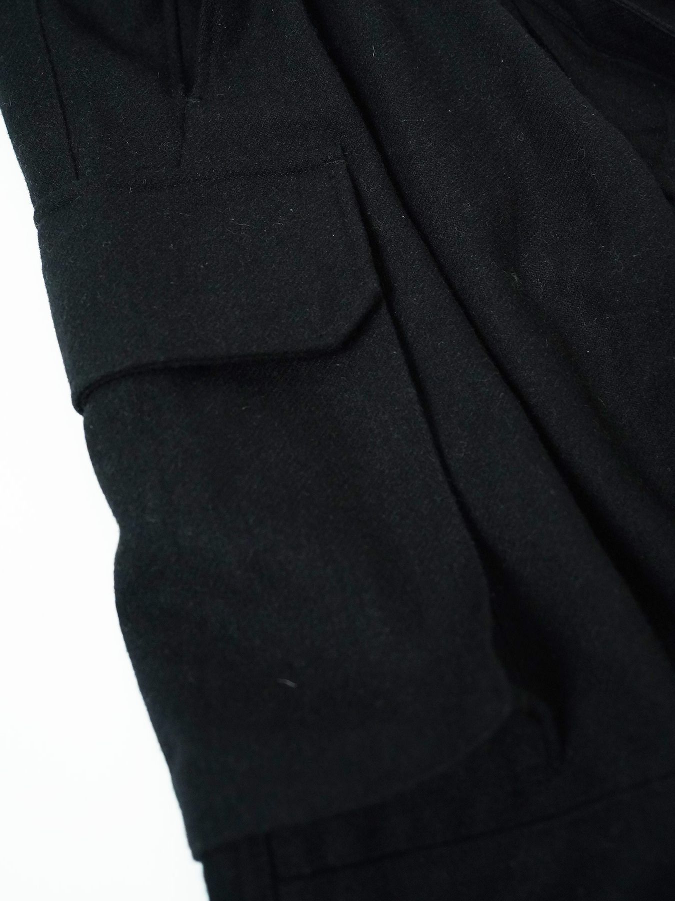 【予約品 7月5日(日) 締切】M47 WOOLTROUSERS / ウールカーゴパンツ / ブラック