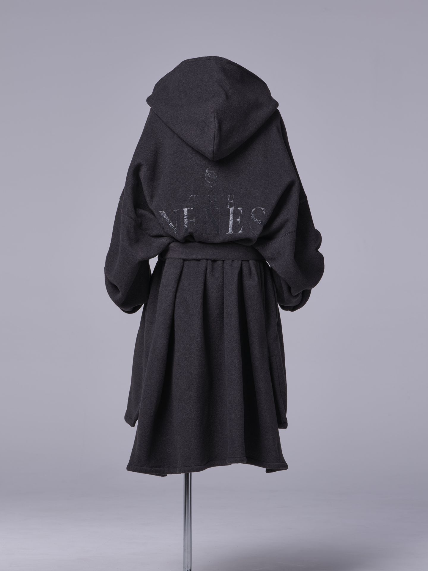 《予約品 》 HAORI / 厚地フリース / チャコールグレー
