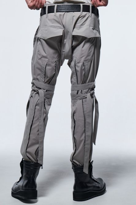 《予約品》 ZippBondagePants / グレーベージュ 【kiryuyrik】 2023年2月以降入荷予定