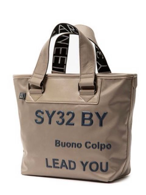 CART LOGO BAG ベージュ 【SY32 by SWEET YEARS GOLF】