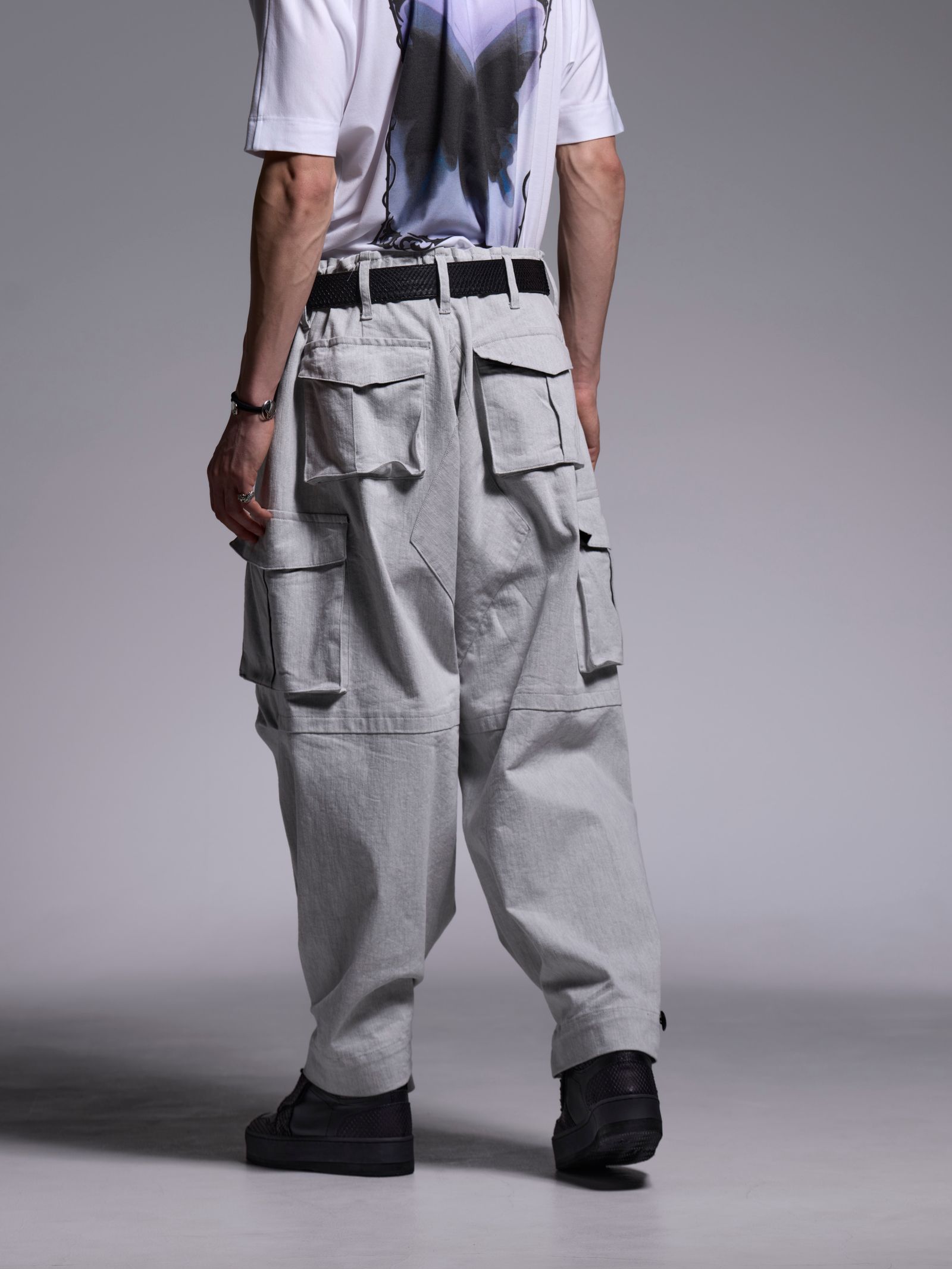 【予約品 1月4日(日) 締切】Cargo Pants / カーゴパンツ / グレー