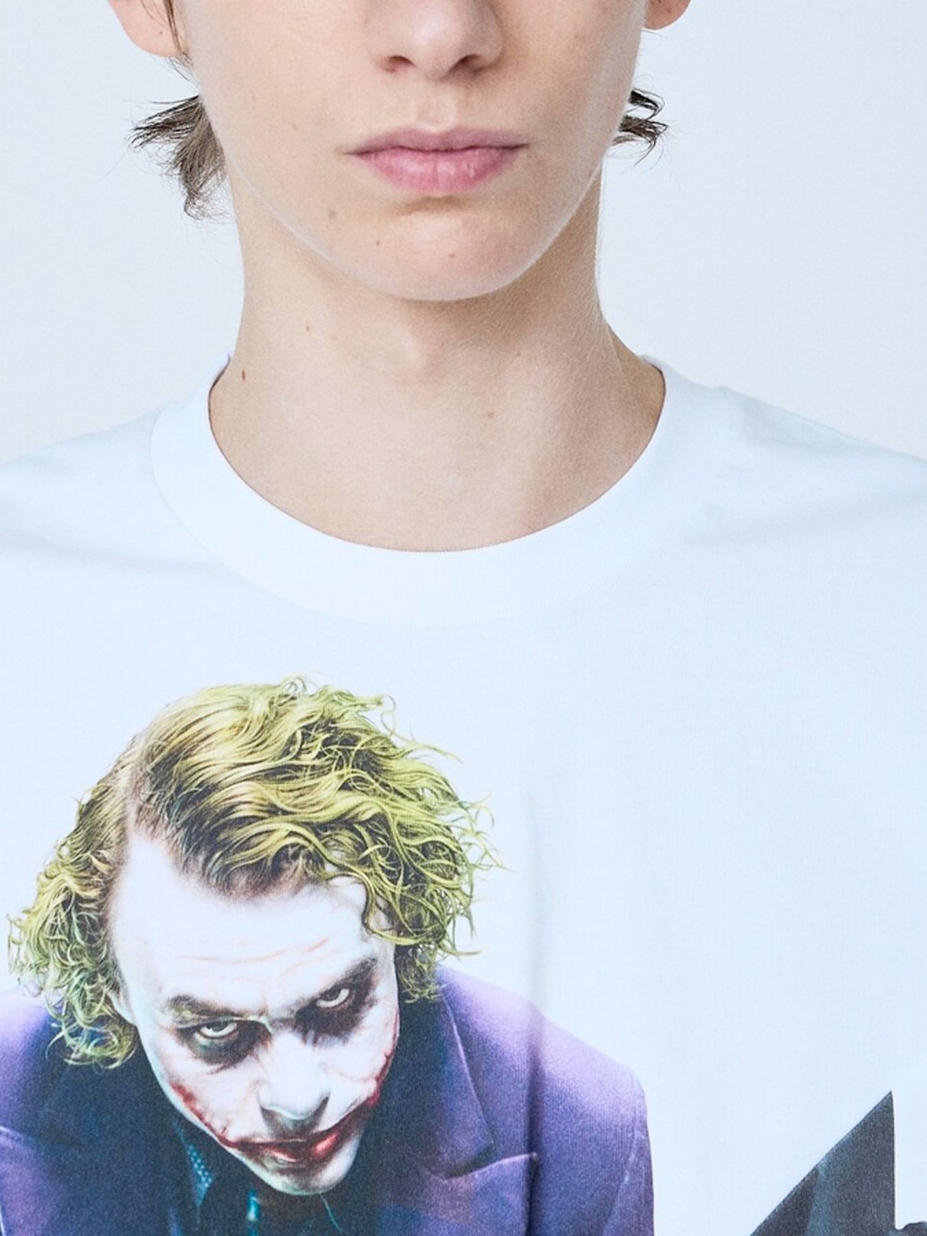 《The Joker × 5351》半袖 プリント Tシャツ / ホワイト【5351 POUR LES HOMMES】