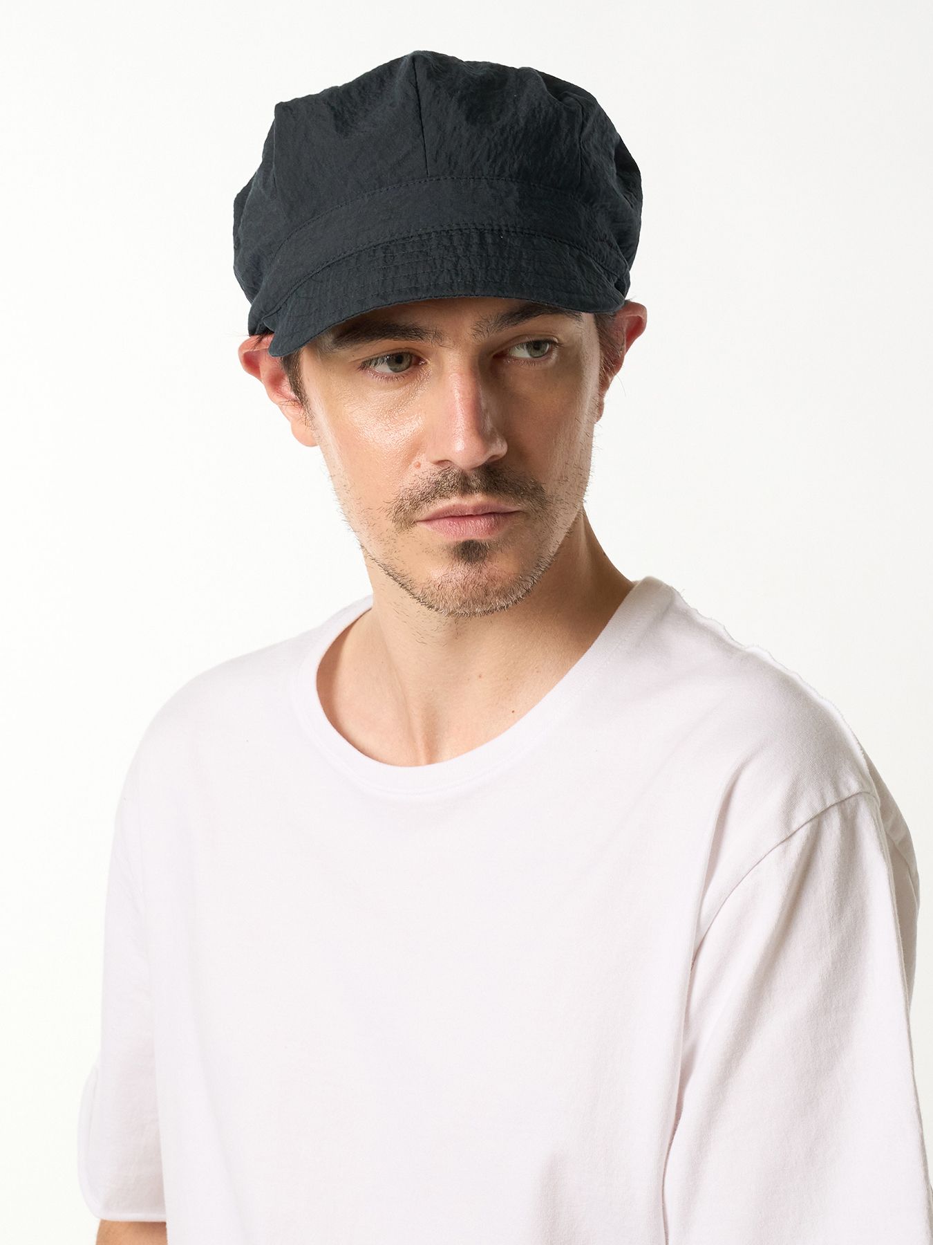【予約品 9月23日(火) 締切】solid engineer cap / ソリッド エンジニアキャップ / ダークネイビー