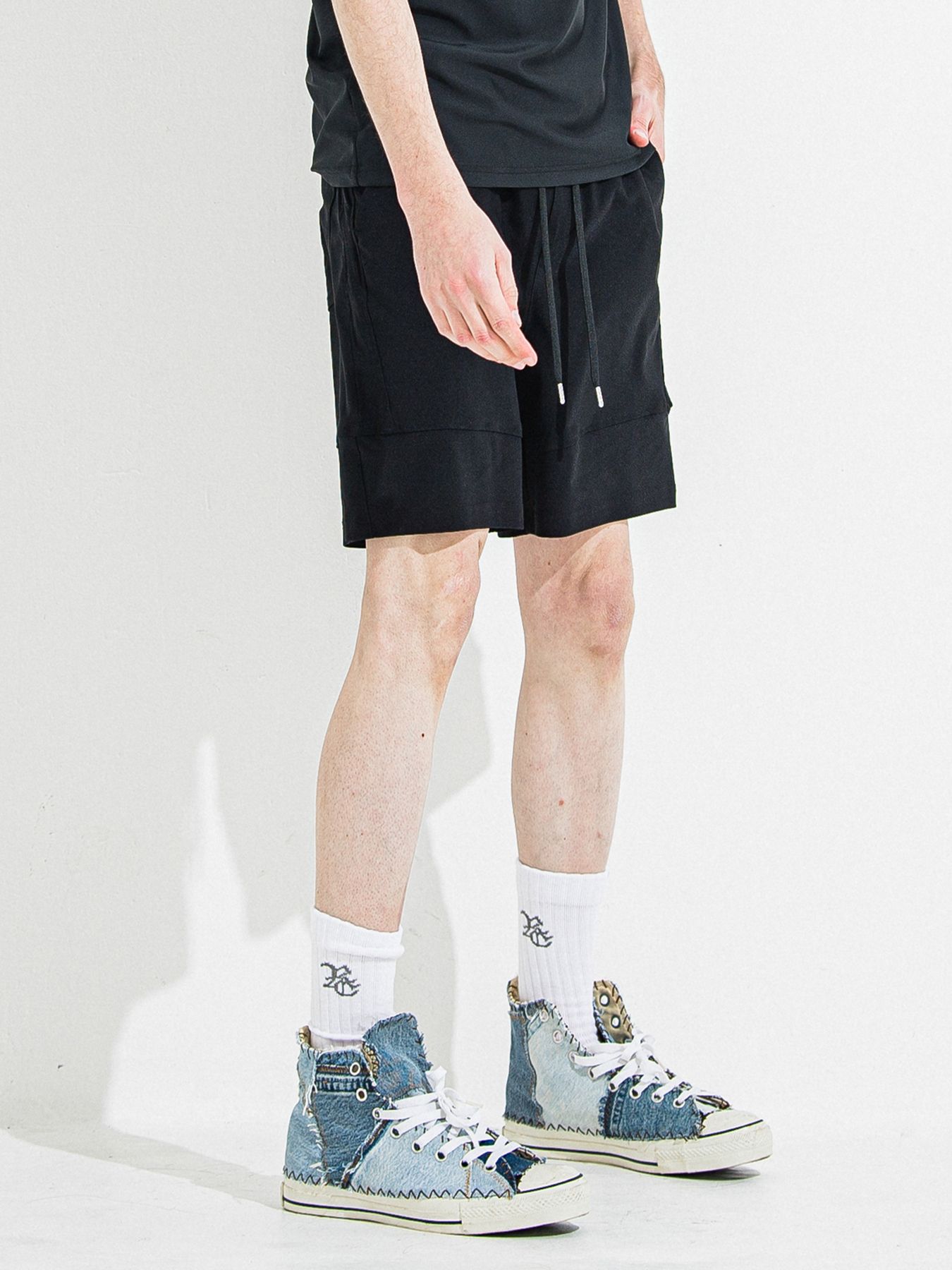 【予約品 】TYLER NYLON SHORTS / タイラー ナイロンショーツ / ブラック