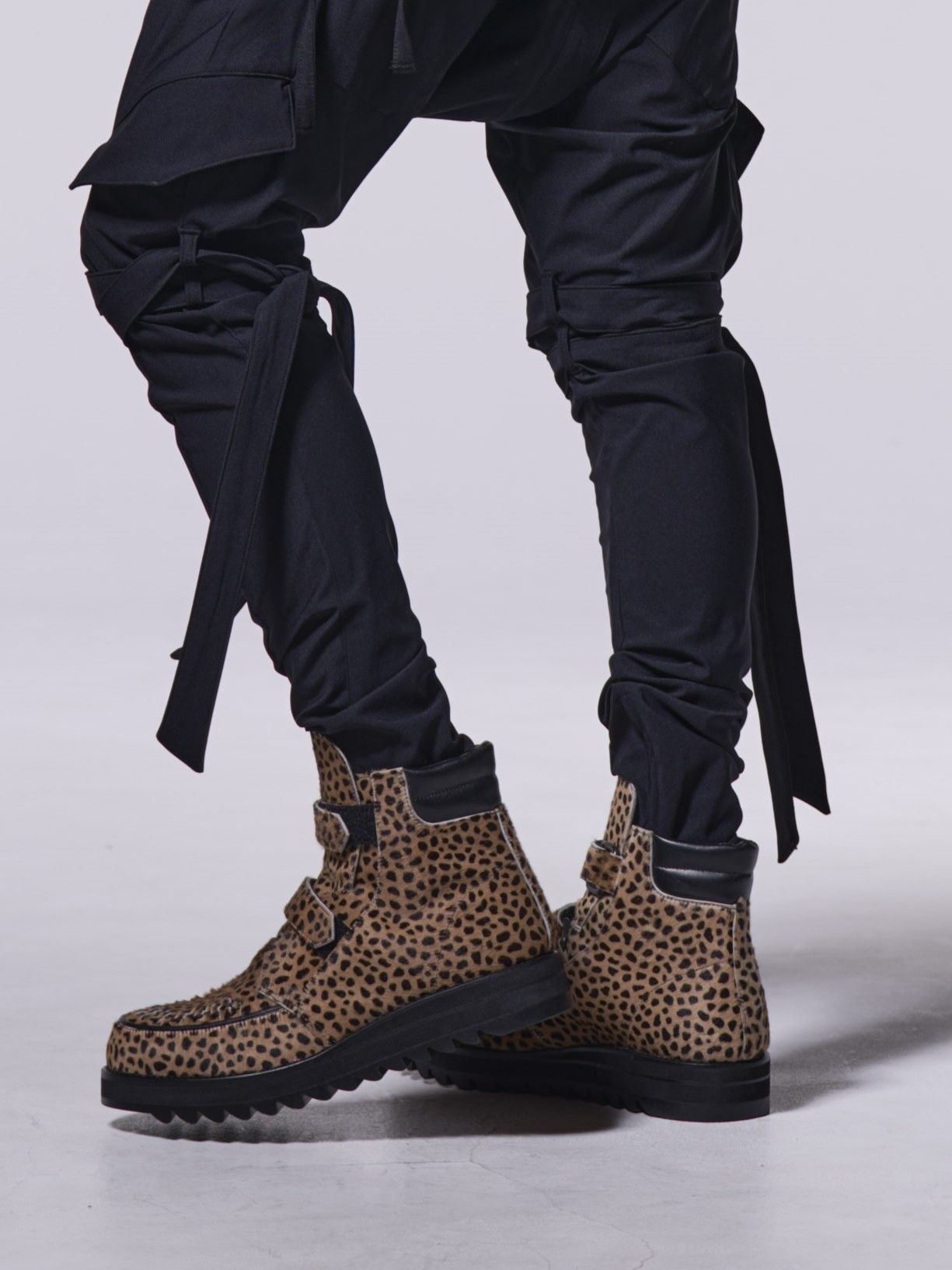 《予約品》 VelcroBoots / ブーツ / チーター柄