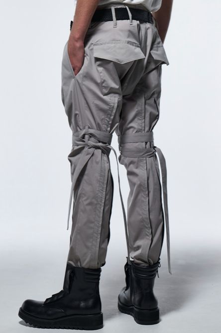 《予約品》 ZippBondagePants / グレーベージュ 【kiryuyrik】 2023年2月以降入荷予定