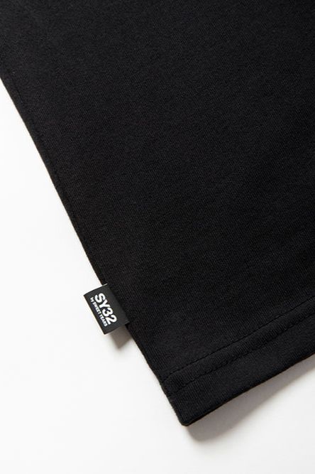 HEART MIX LOGO L/S TEE / ブラック 【SY32 by SWEET YEARS】