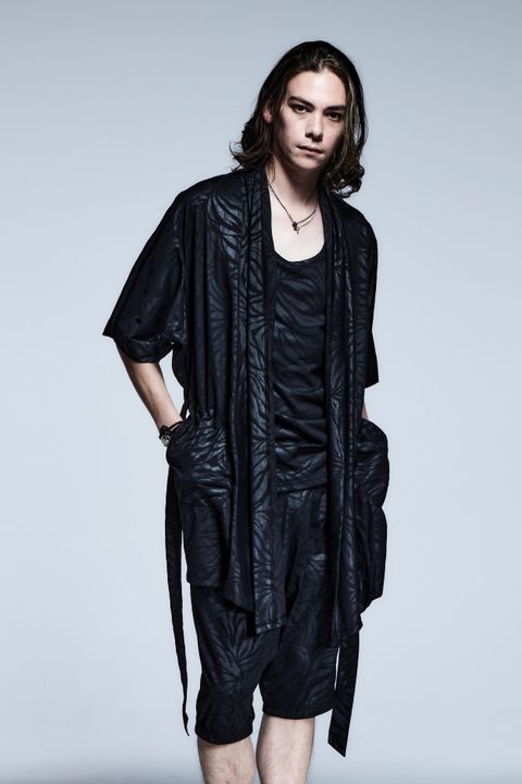 《予約品》 KIMONOSleeveCardigane / Black 【kiryuyrik】 3月入荷予定