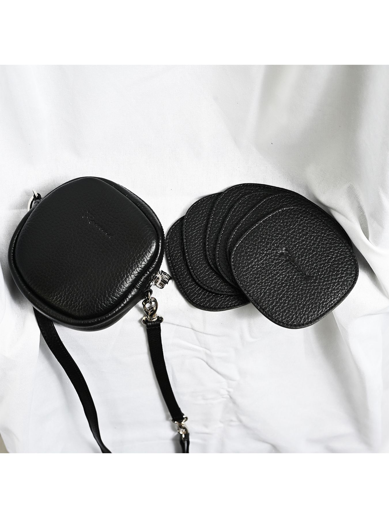 【予約品 】COASTER SHOULDER BAG / コースターショルダーバッグ / ブラック
