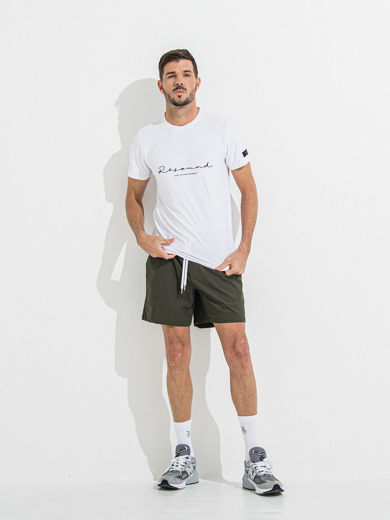 【予約品 】TV NYLON SHORTS / ティーヴィーナイロンショーツ / カーキ
