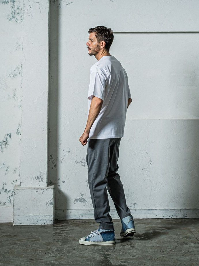 《予約11月17日19時締め》 Finest  BASIC  LOOSE T / ルーズTシャツ / ホワイト