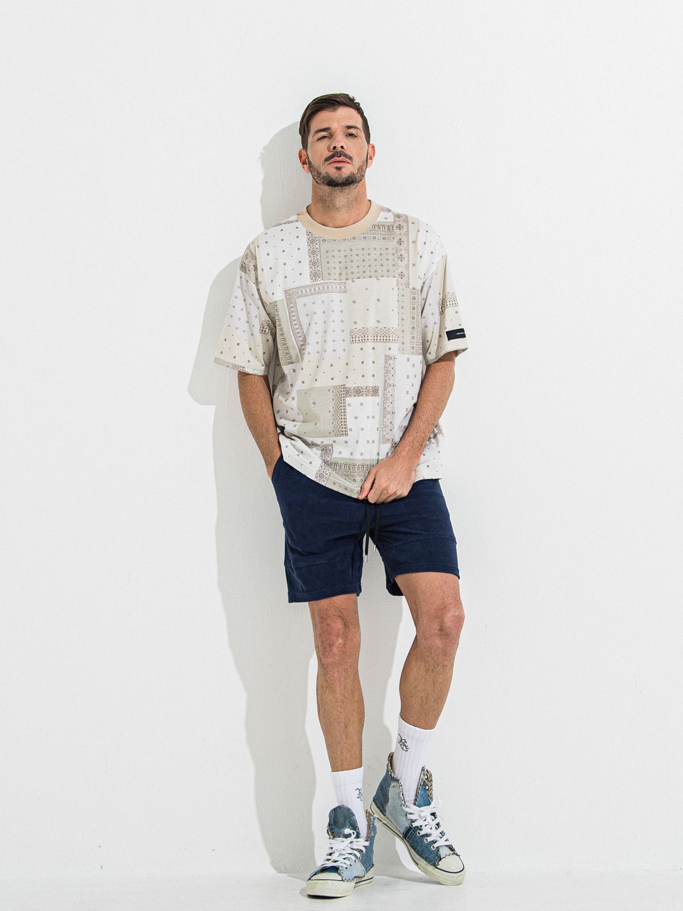 【予約品】TYLER PILE SHORTS / タイラーパイルショーツ / ネイビー