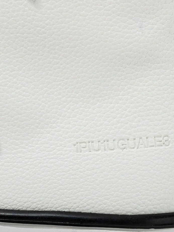 LUXURIOUS ZIP ハイカットスニーカーホワイト 【1PIU1UGUALE3 RELAX】