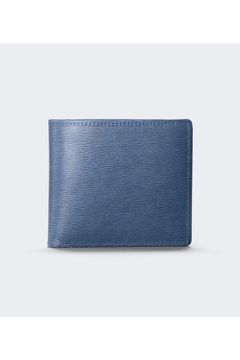 二つ折り財布 Inheritance Leather / Blue 【aniary】