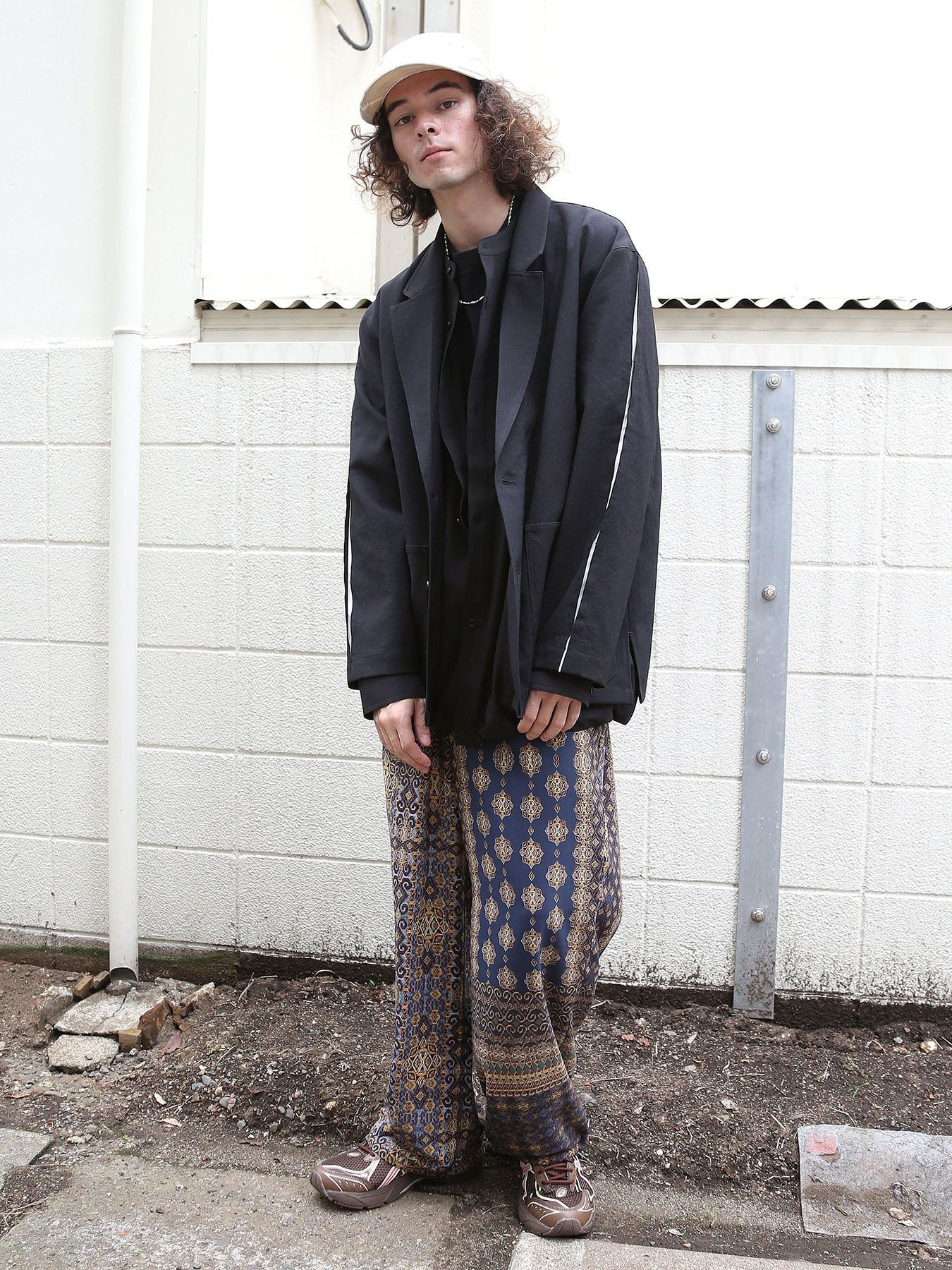 NOMAD PANTS / ネイビー【QUOLT】
