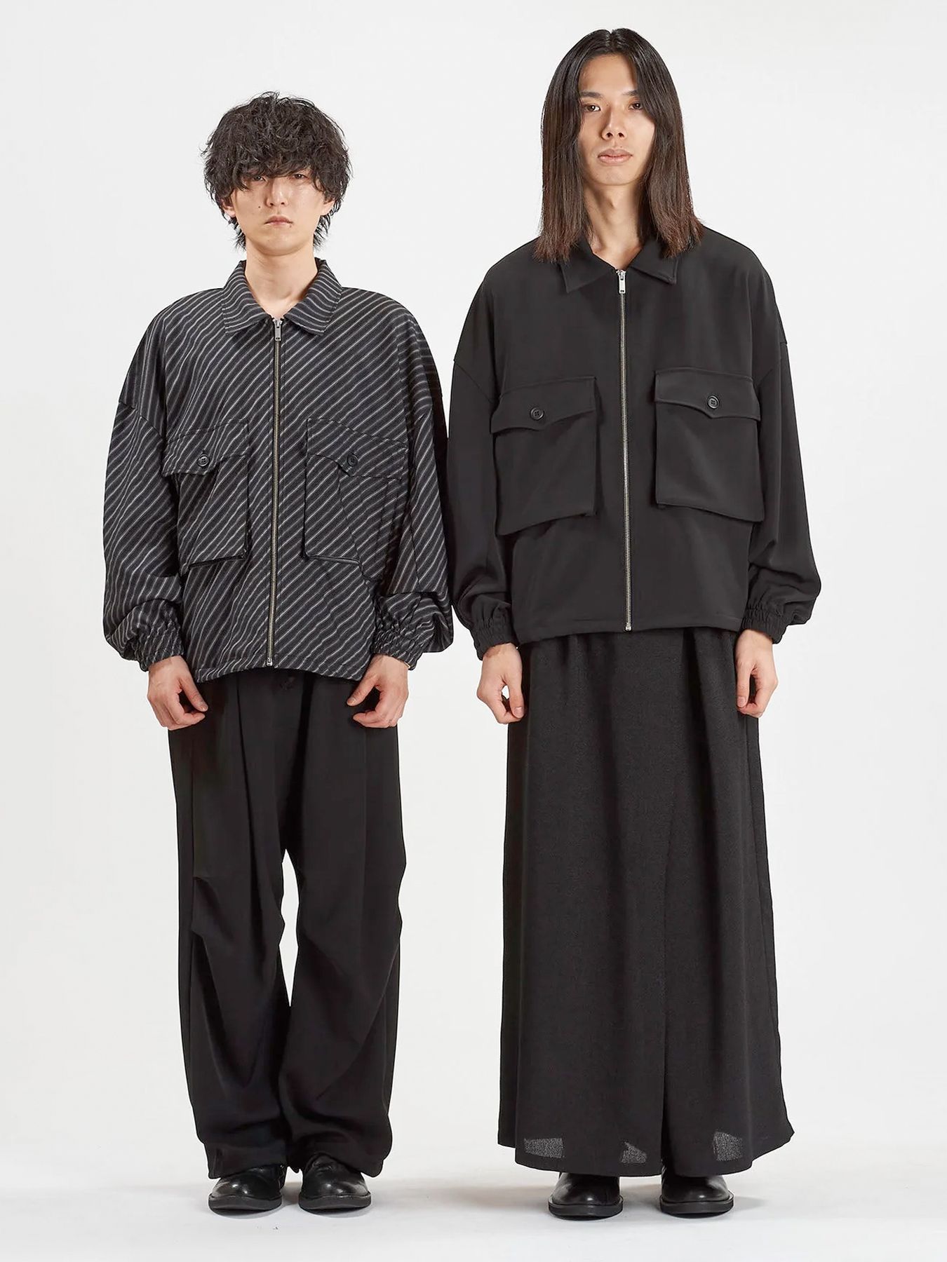 WポケットZIP-BLZ / ブラック【NO ID.】