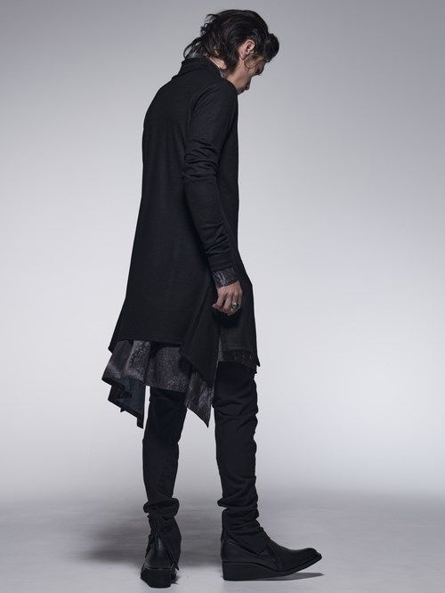 《予約品》 CombinationCurvePants / カーブパンツ / ハイテンションジャージブラック＆ブラック 【kiryuyrik】 11月以降入荷予定