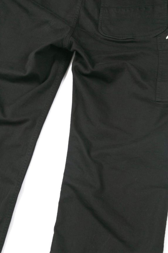Over Drive 10ozオーガニックコットン ストレッチデニム エンジニア カバーオール BLACK 【STRUM】
