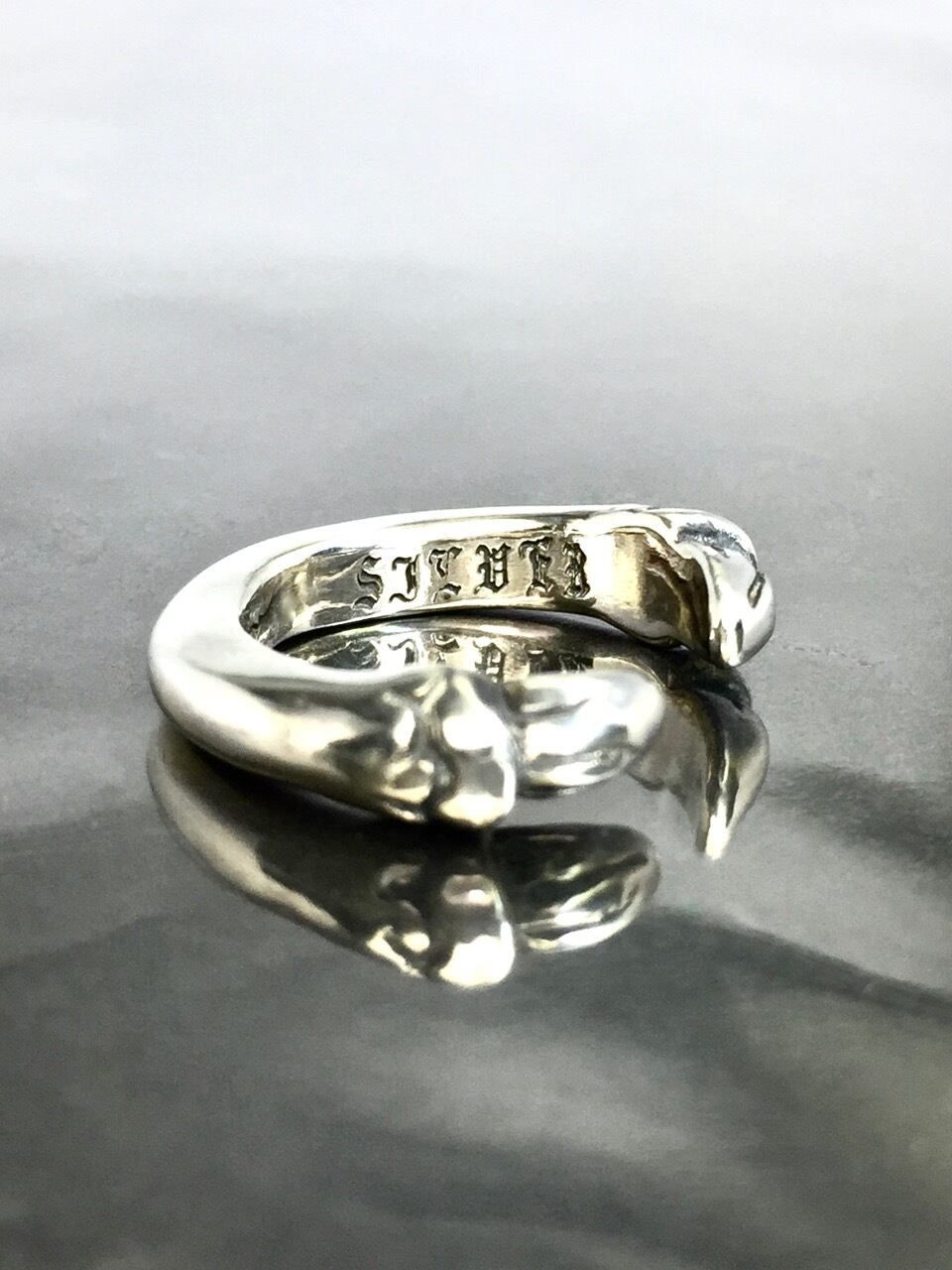《受注生産》 TWIN CLAW RING リング 【GOD SIZE】 注文から2-4週間後入荷予定