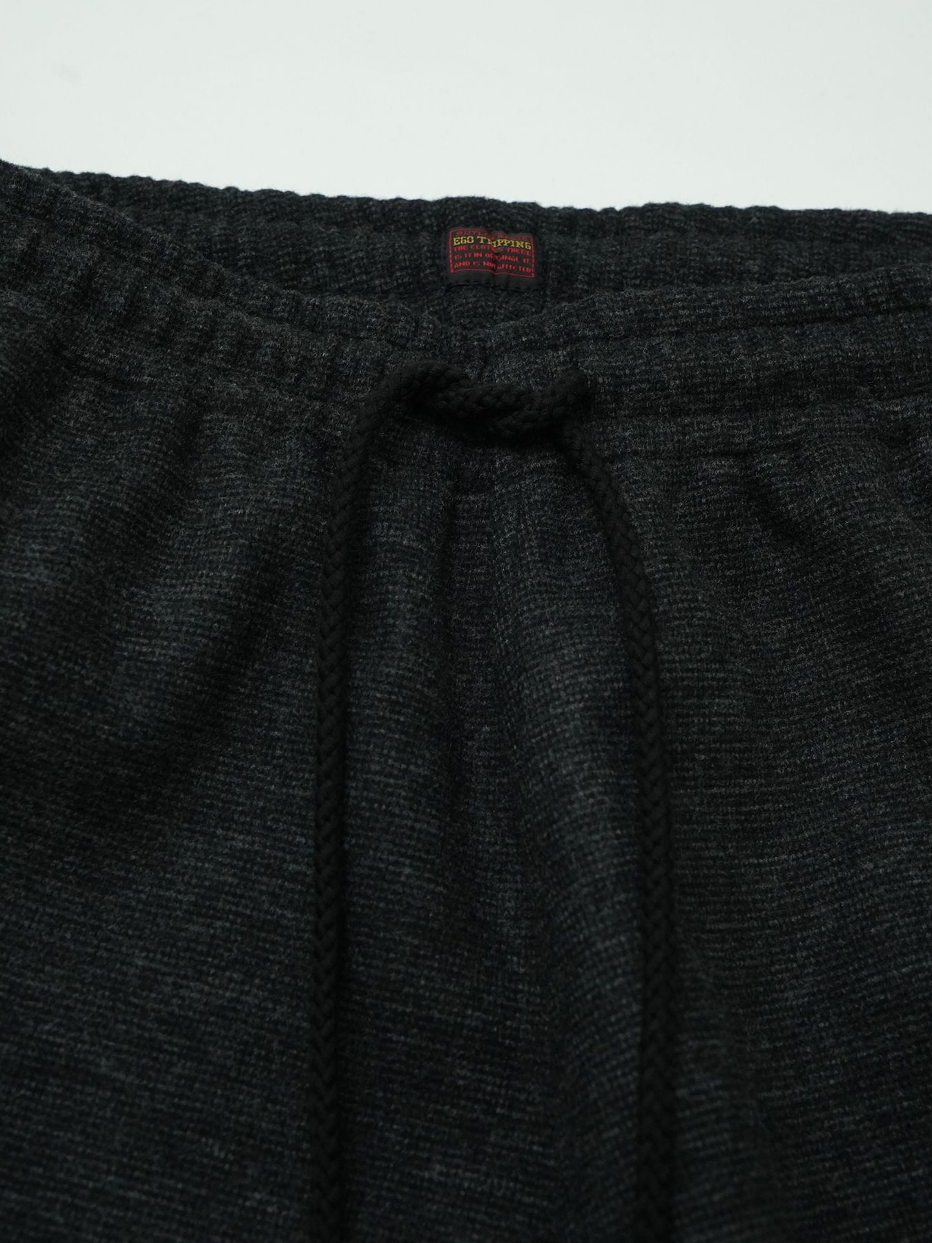 【予約品 】LUXMODERN EASYTROUSERS / イージーパンツ / 杢ブラック