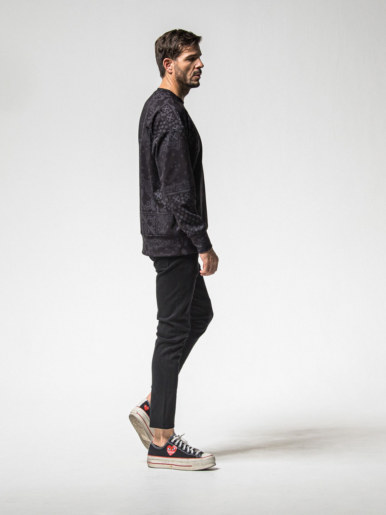 【予約品 8月31日(日) 締切】MICK DENIM JERSEY / ミック デニムジャージ / ブラック