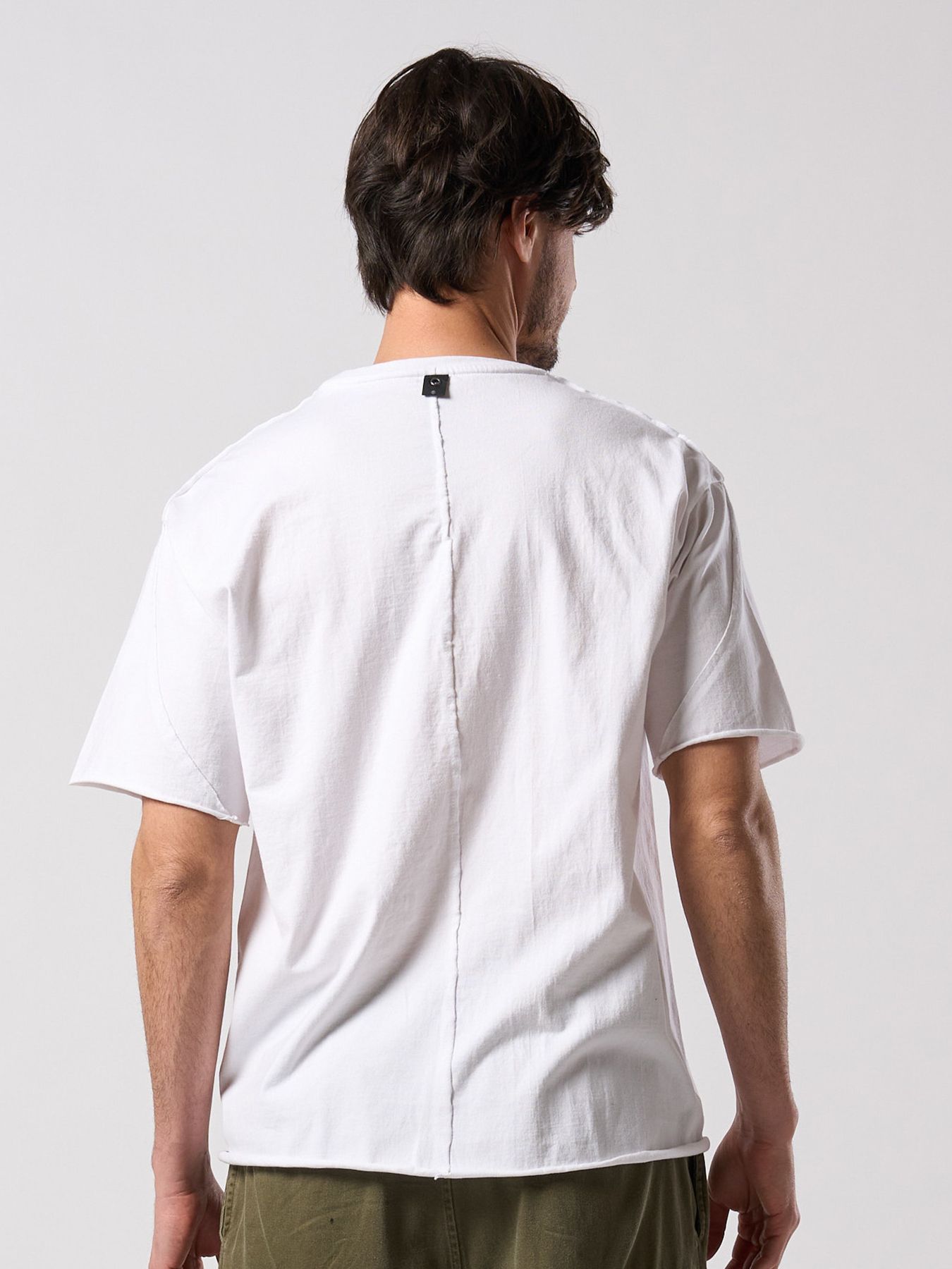 【予約品 4月19日(日) 18時締切】Ohta Design × wjk collaboration："intro" cut-off S/S / "intro" カットオフ ショートスリーブ / ホワイト