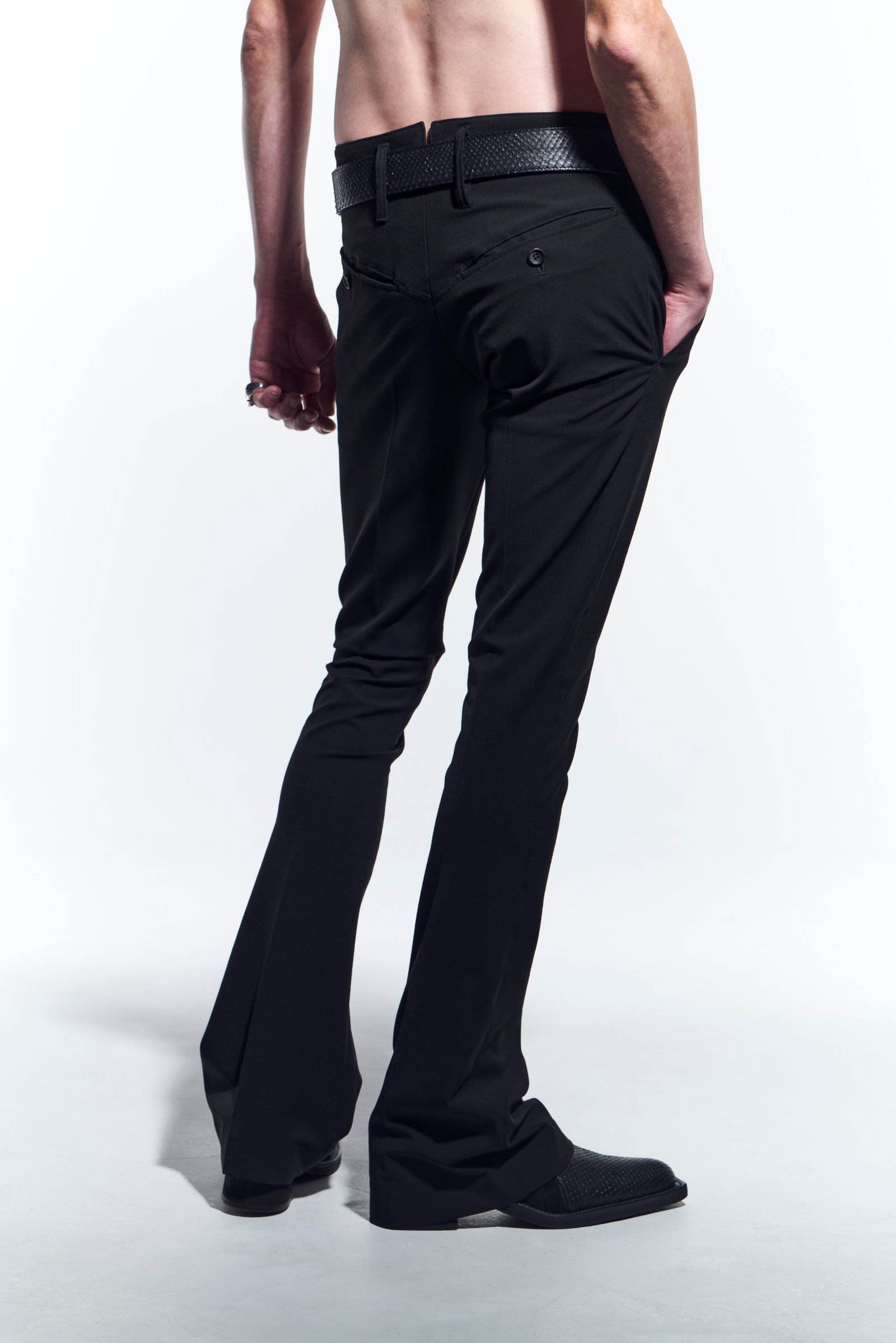《予約品》 FlareSlacks スラックス TWS-Stretch / Black 【kiryuyrik】 1月入荷予定