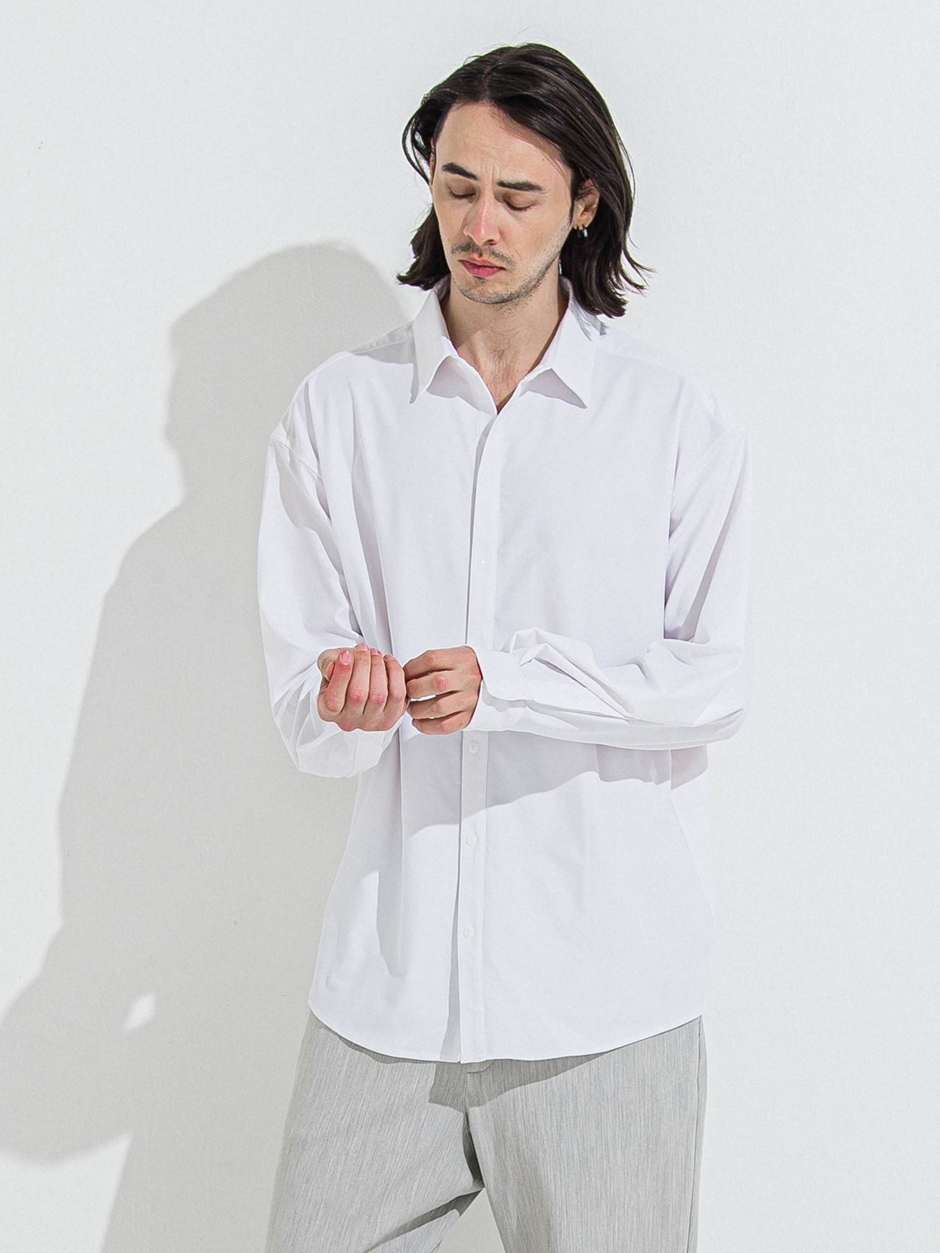 【予約品 】RASH JACK SHIRTS / ラッシュガード ジャックシャツ / ホワイト